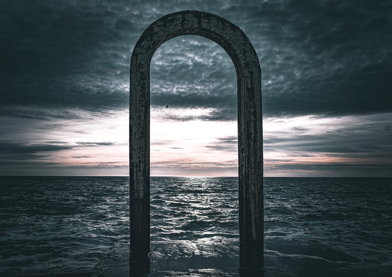 Garden arch illustrations