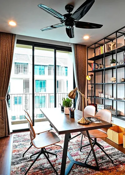Home Office by Margot Hartford Photography